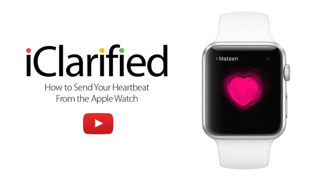 apple watch sending heartbeat