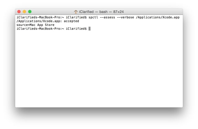 How to Validate Your Xcode Install