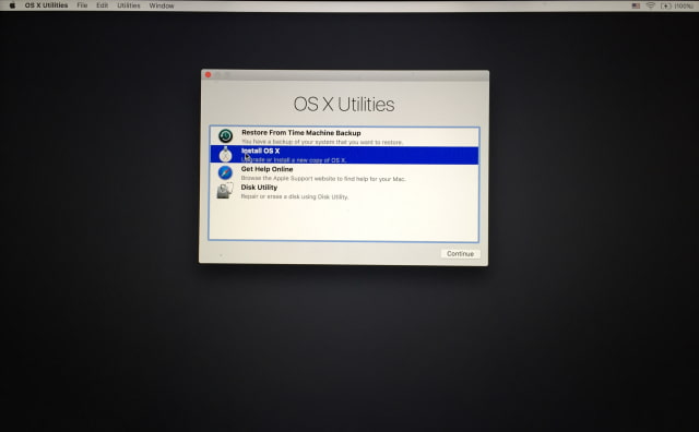Bootable el capitan Bootable el capitan