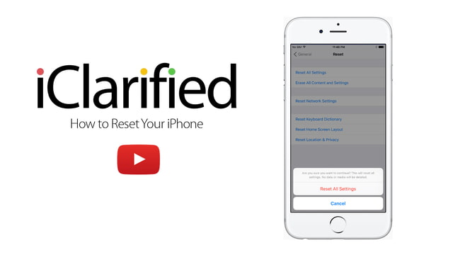 How to Reset Your iPhone [Video]
