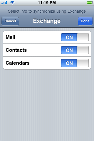 Guide til opsætning af Google Sync til iPhone Kalender, Kontakter og Push Gmail