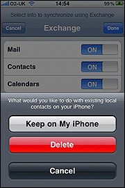 아이폰의 캘린더, 연락처, 푸시 Gmail을 위한 구글 동기화 설정 방법