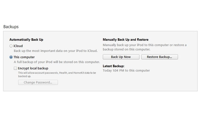 Where iTunes Stores iPhone, iPad, iPod Backups (Windows)