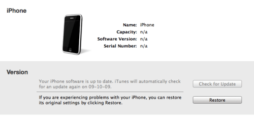 Hoe een gejailbreekte iPhone 3GS updaten naar OS 3.1