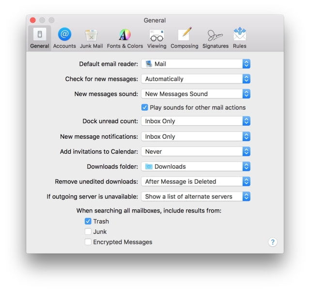 make signature for email on mac