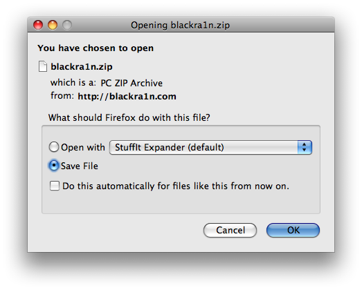 How to Jailbreak Your iPhone, iPod Using BlackRa1n [Mac]