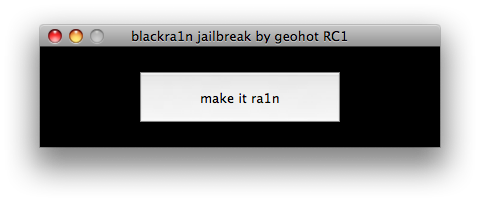 How to Jailbreak Your iPhone, iPod Using BlackRa1n [Mac]