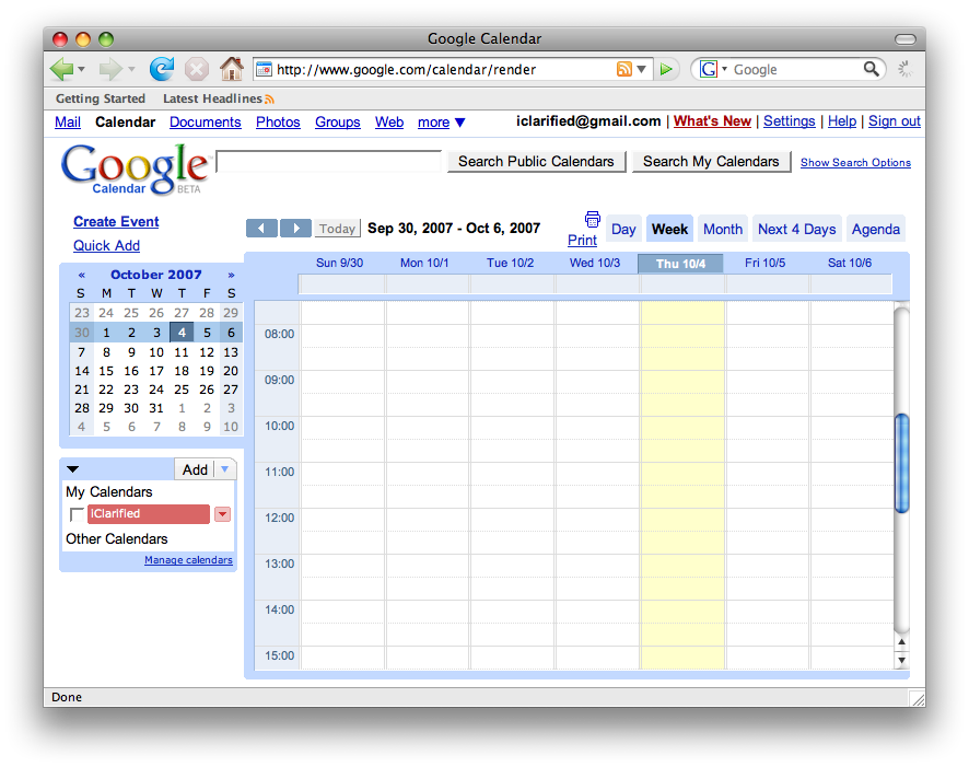 Sync iCal with Google Calendar iClarified