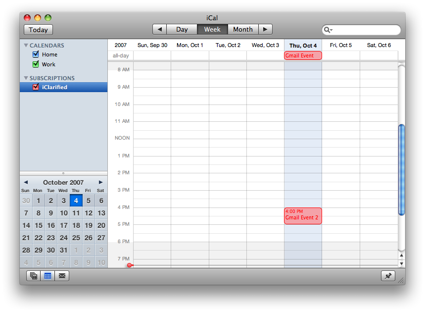 Sync iCal with Google Calendar