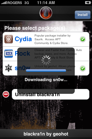 Hur du jaikbreakar och låser upp din iPhone 3G, 3GS med BlackSn0w [Mac]