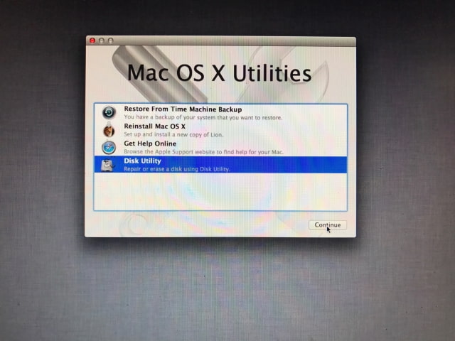 clean install mac os x on new hard drive