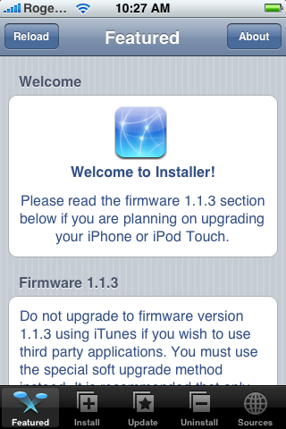 How to Officially Update and Jailbreak to 1.1.3 iPhone Firmware (Installer)