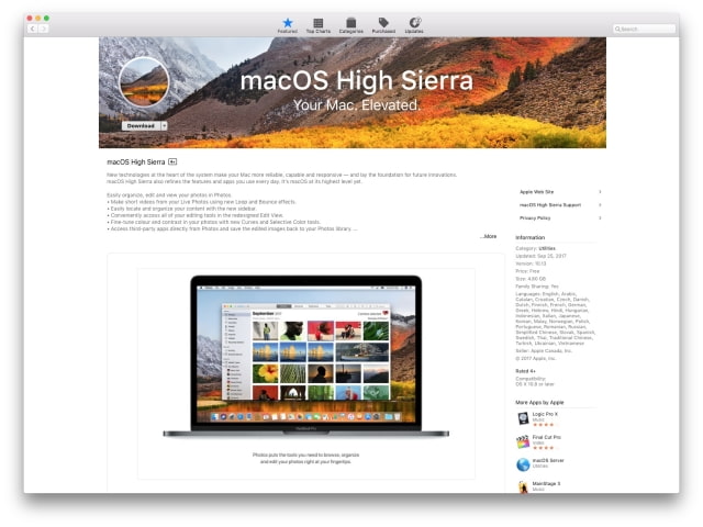 How to Make a Bootable macOS High Sierra USB Install Key