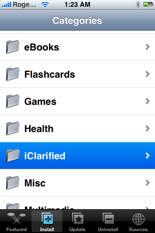 Hoe je de iClarified Source Toevoegd aan de Installer.