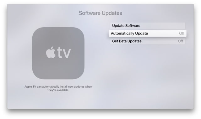 How to Disable Automatic Software Updates on Your Apple TV