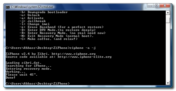 How to Jailbreak Your iPhone with ZiPhone 2.4 (Windows)