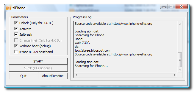 How to Unlock Your iPhone with ZiPhone GUI (Windows)