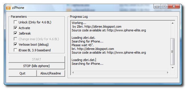 How to Jailbreak Your iPhone with ZiPhone GUI (Windows)