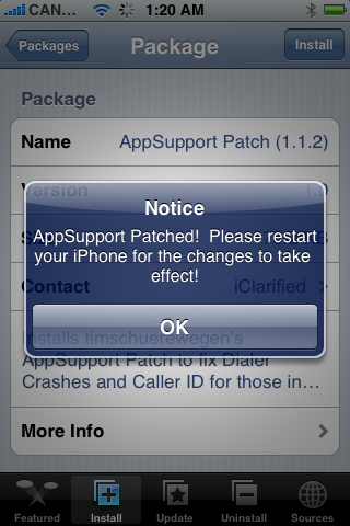 How to Patch AppSupport for 1.1.2 iPhones (Installer)