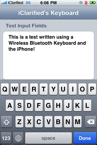 Hur du ansluter och använder ett bluetoothtangengentbord med din iPhone