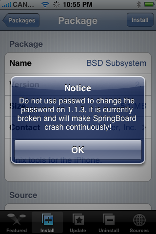Jak zainstalować BSD subsystem w twoim iPhonie