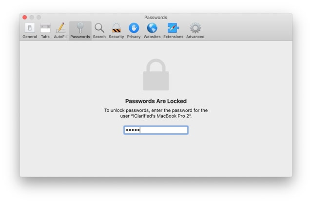 How to Reveal Your Saved Web Passwords in macOS Safari