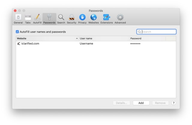 How to Reveal Your Saved Web Passwords in macOS Safari