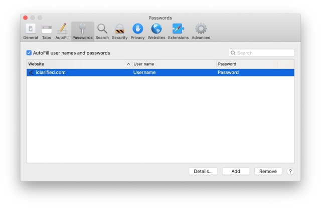 How to Reveal Your Saved Web Passwords in macOS Safari