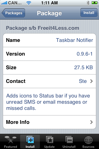 How to Get iPhone Notifications With Taskbar Notifier