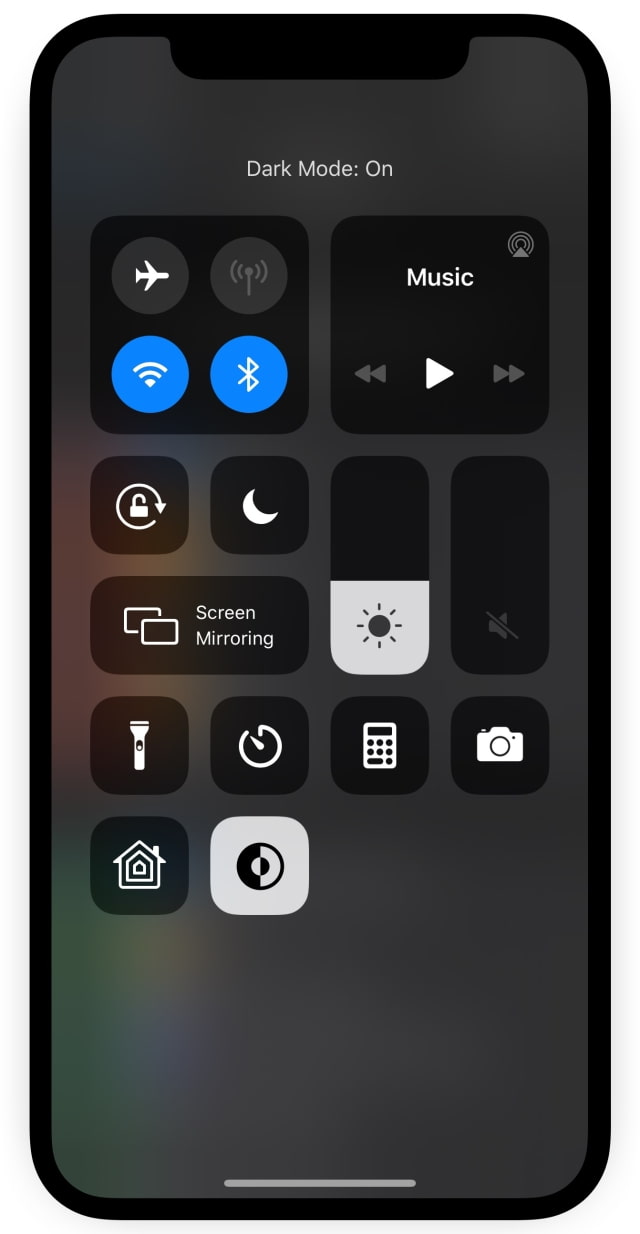 How to Add a Dark Mode Toggle to Control Center [Video]