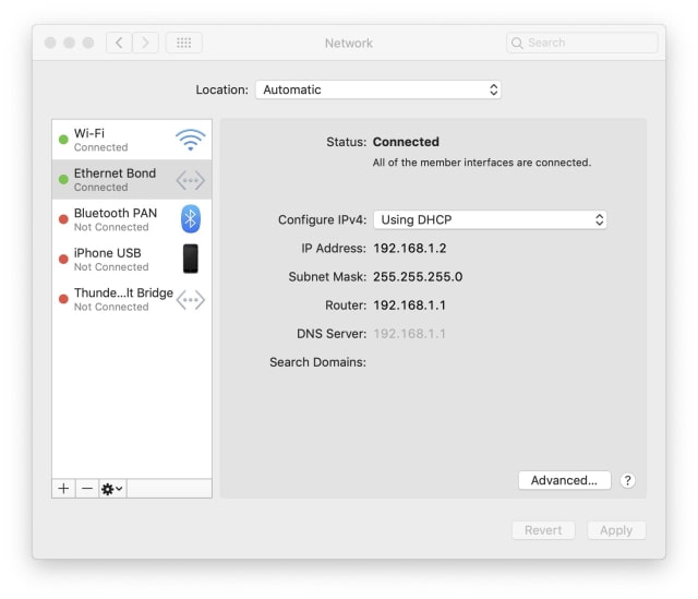 How to Set Up Ethernet Link Aggregation on Your Mac