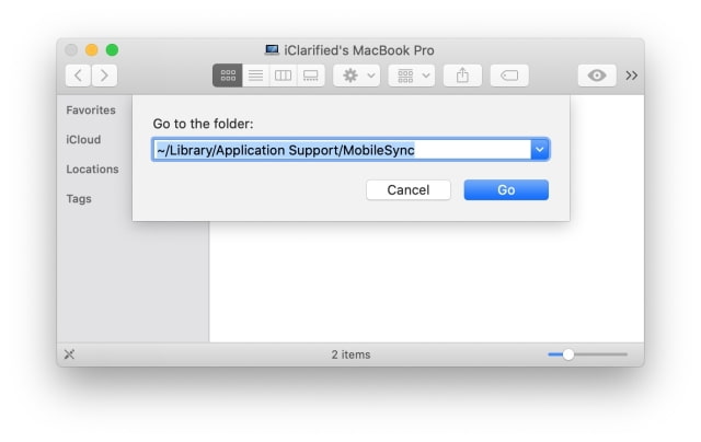 Synes regiment Fremragende How to Change Your iPhone Backup Location (Mac) - iClarified