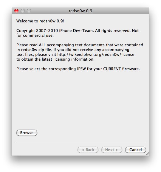 How to Jailbreak Your iPhone 3GS on OS 3.1.2 Using RedSn0w (Mac)