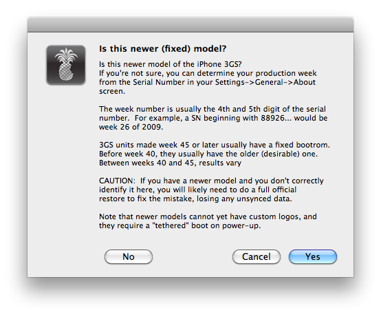 How to Jailbreak Your iPhone 3GS on OS 3.1.2 Using RedSn0w (Mac)