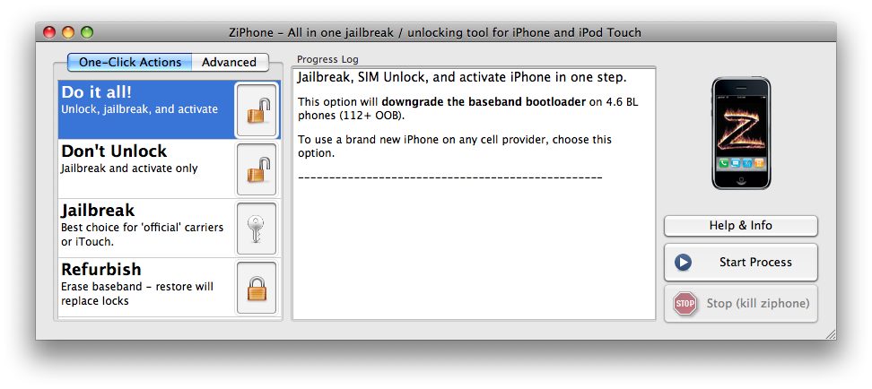 How to Unlock 1.1.2-1.1.4 iPhones with ZiPhone 2.5 GUI (Mac)