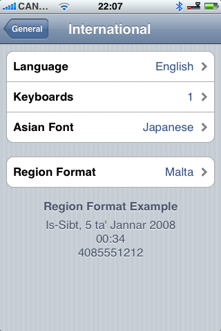 How to Unlock the 1.1.4 iPhone Region Format