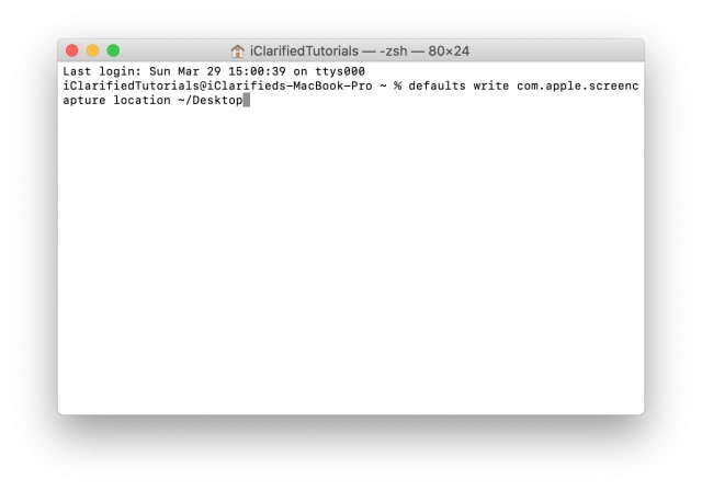 How to Change Screenshot Location on Mac