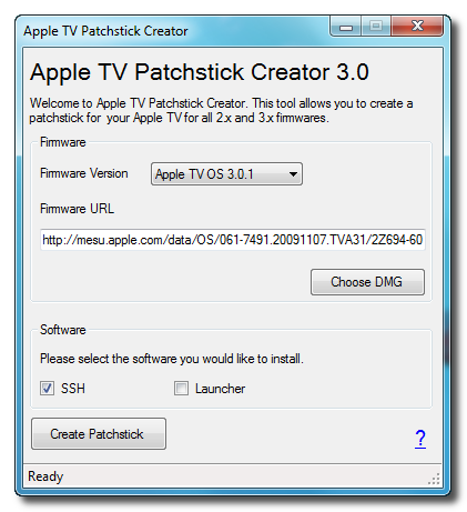 How to Jailbreak Your AppleTV Using a Patchstick [Windows]