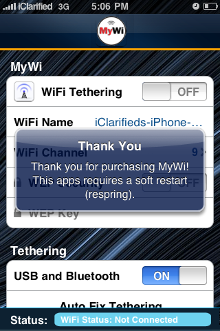 How to Turn Your iPhone Into a Wireless Hotspot Using MyWi