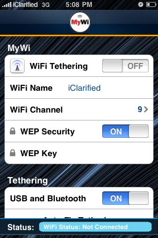 How to Turn Your iPhone Into a Wireless Hotspot Using MyWi