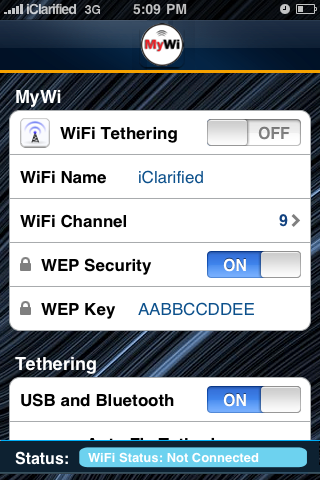 How to Turn Your iPhone Into a Wireless Hotspot Using MyWi