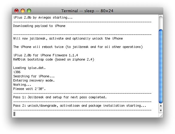 How to Unlock 1.1.4 and Downgrade to 3.9-fakeblank iPhone Bootloader (Mac)