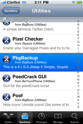 How to Backup and Restore Your Cydia Applications Using PkgBackup