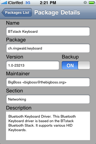 Como hacer Backup y Restaurar las Aplicaciones bajadas de Cydia usando PkgBackup