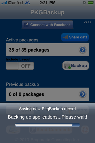 Como hacer Backup y Restaurar las Aplicaciones bajadas de Cydia usando PkgBackup