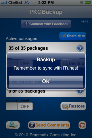 Πώς να κάνετε Backup &amp; Restore στις εφαρμογές Cydia χρησιμοποιώντας το PkgBackup