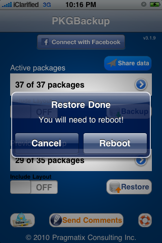 Πώς να κάνετε Backup &amp; Restore στις εφαρμογές Cydia χρησιμοποιώντας το PkgBackup