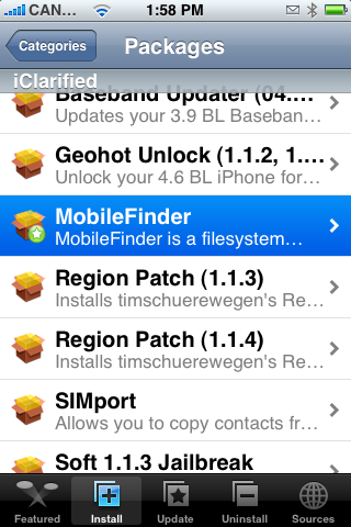 How to Install and Use MobileFinder for iPhone