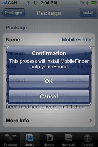  .على جهاز الآيفون &quot; Mobilefinder &quot; كيفية تثبيت واستخدام برنامج