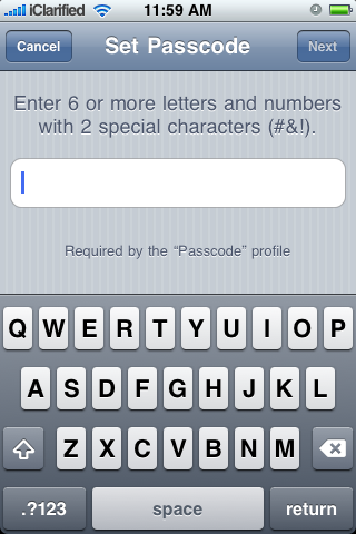 如何为iPhone设置更安全的字符-数字密码